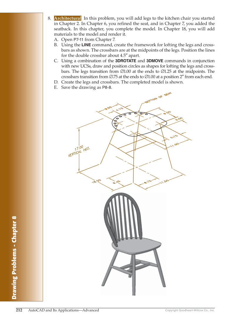 AutoCAD and Its Applications—Comprehensive 2019, 26th Edition page 1262