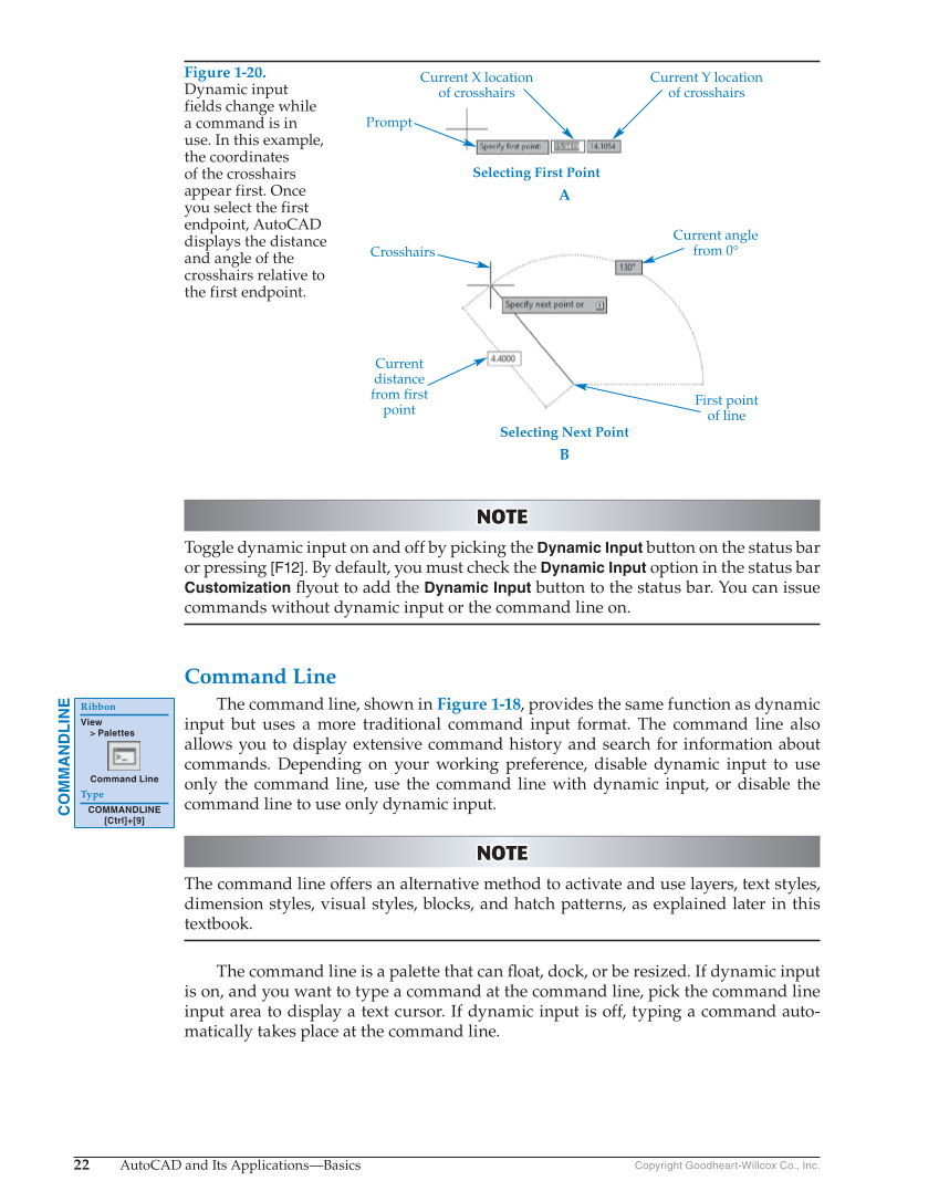 AutoCAD and Its Applications—Comprehensive 2019, 26th Edition page 22