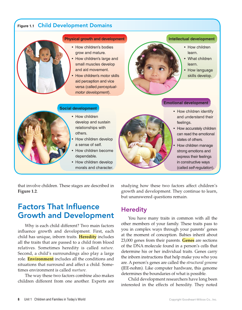 Child Development: Early Stages Through Age 12, 9th Edition page 8