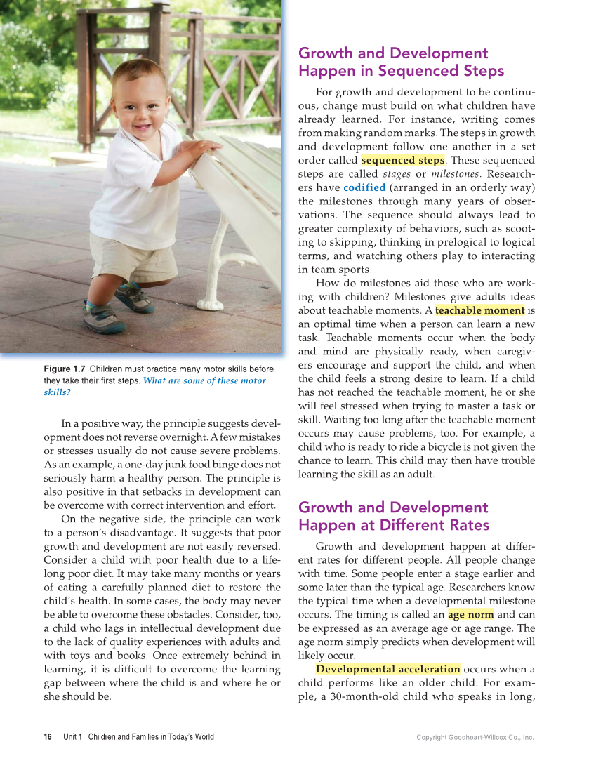 Child Development: Early Stages Through Age 12, 9th Edition page 16