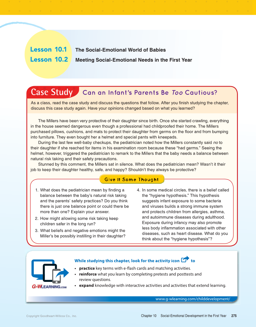 Child Development: Early Stages Through Age 12, 9th Edition page 275