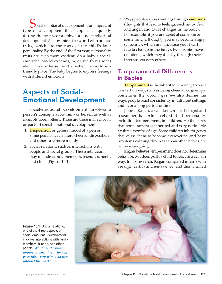 Child Development: Early Stages Through Age 12, 9th Edition page 277