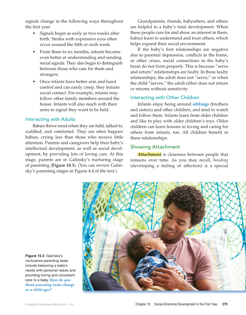 Child Development: Early Stages Through Age 12, 9th Edition page 279