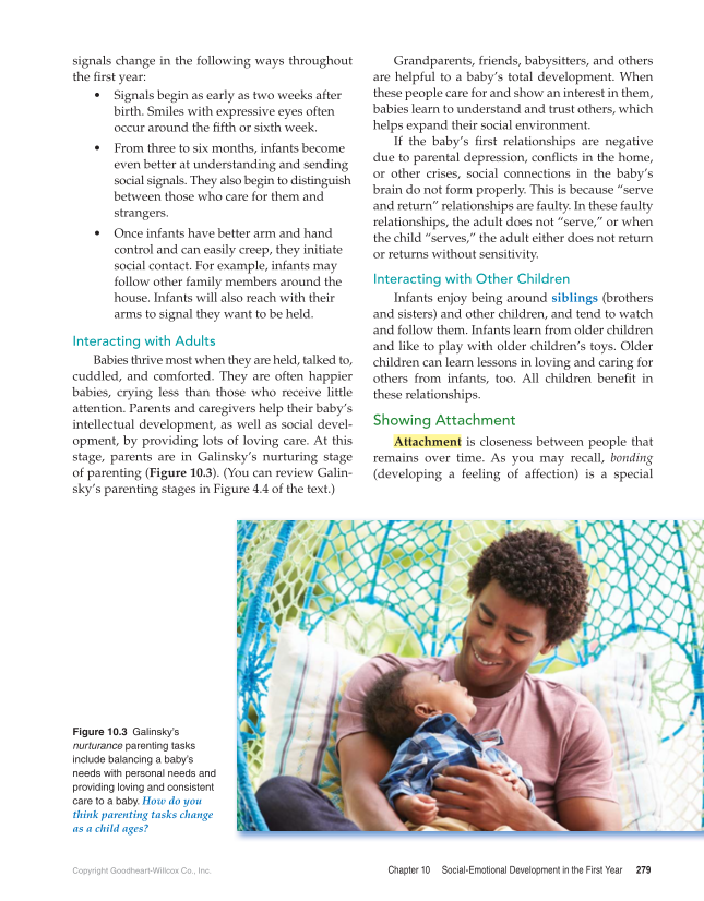 Child Development: Early Stages Through Age 12, 9th Edition page 279