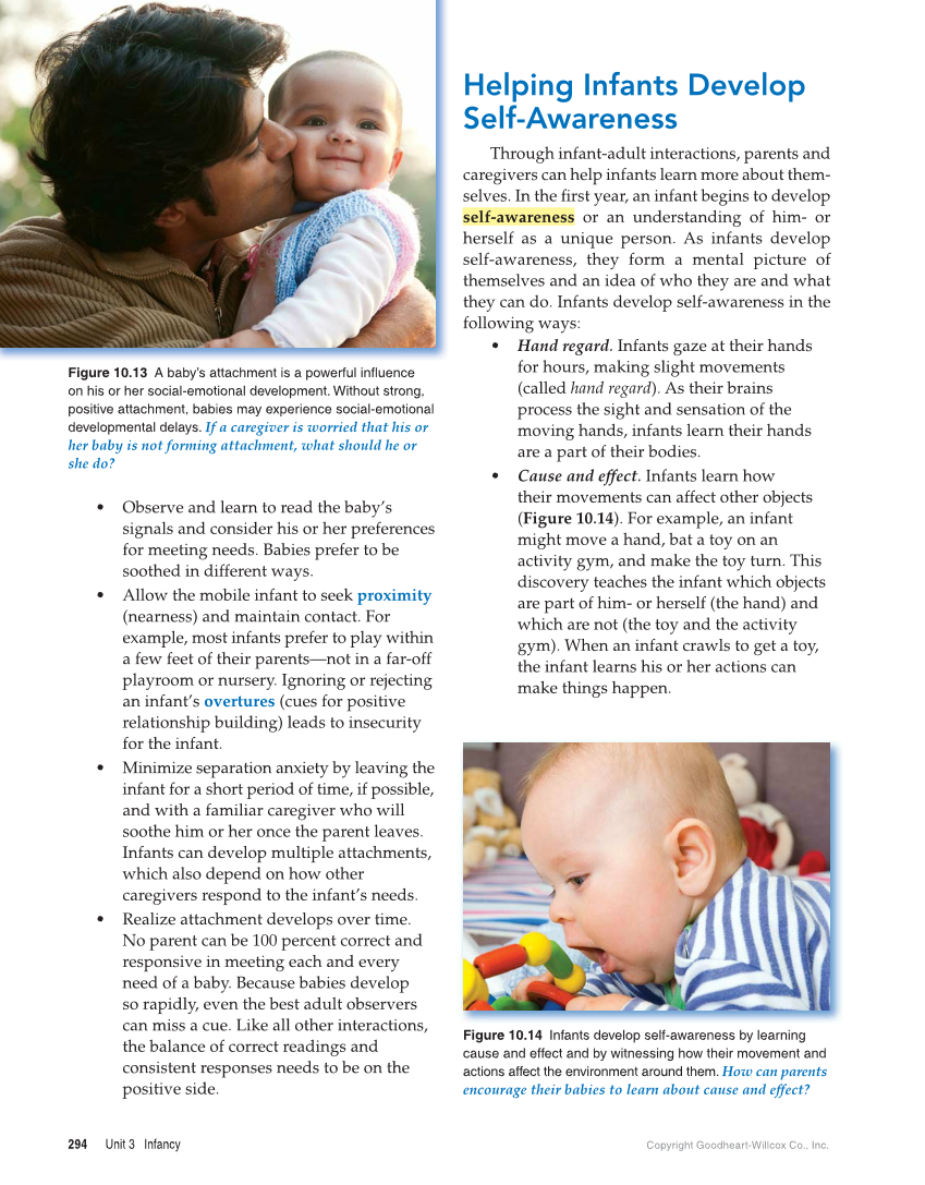 Child Development: Early Stages Through Age 12, 9th Edition page 294