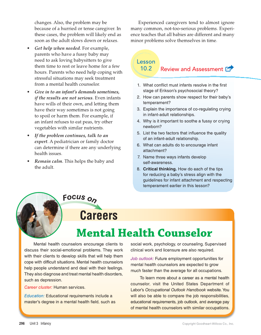 Child Development: Early Stages Through Age 12, 9th Edition page 296