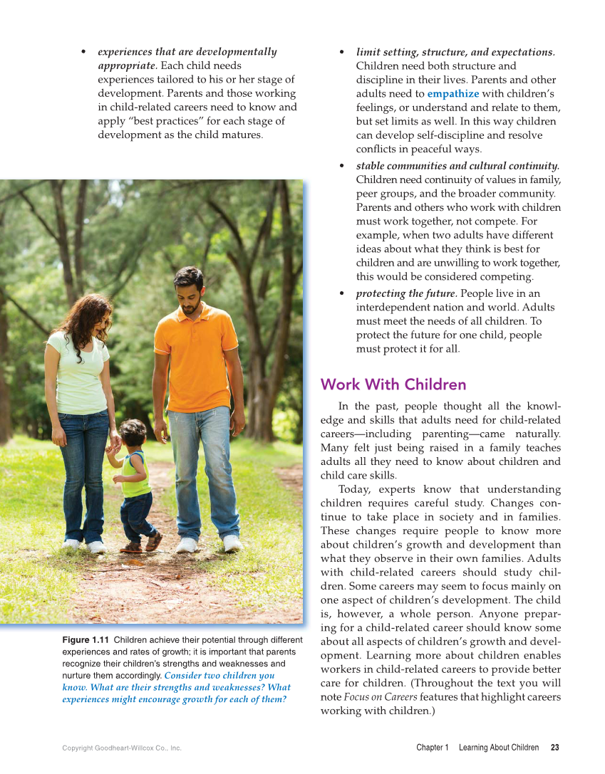 Child Development: Early Stages Through Age 12, 9th Edition page 23
