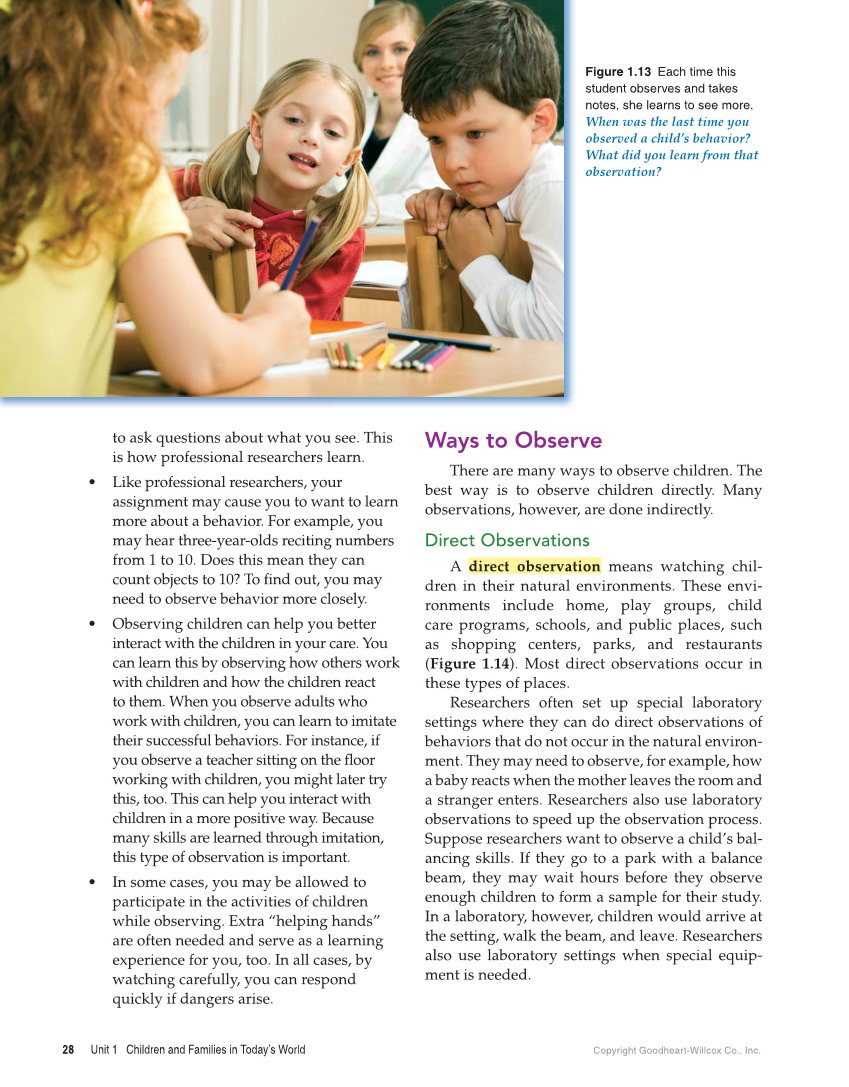 Child Development: Early Stages Through Age 12, 9th Edition page 28