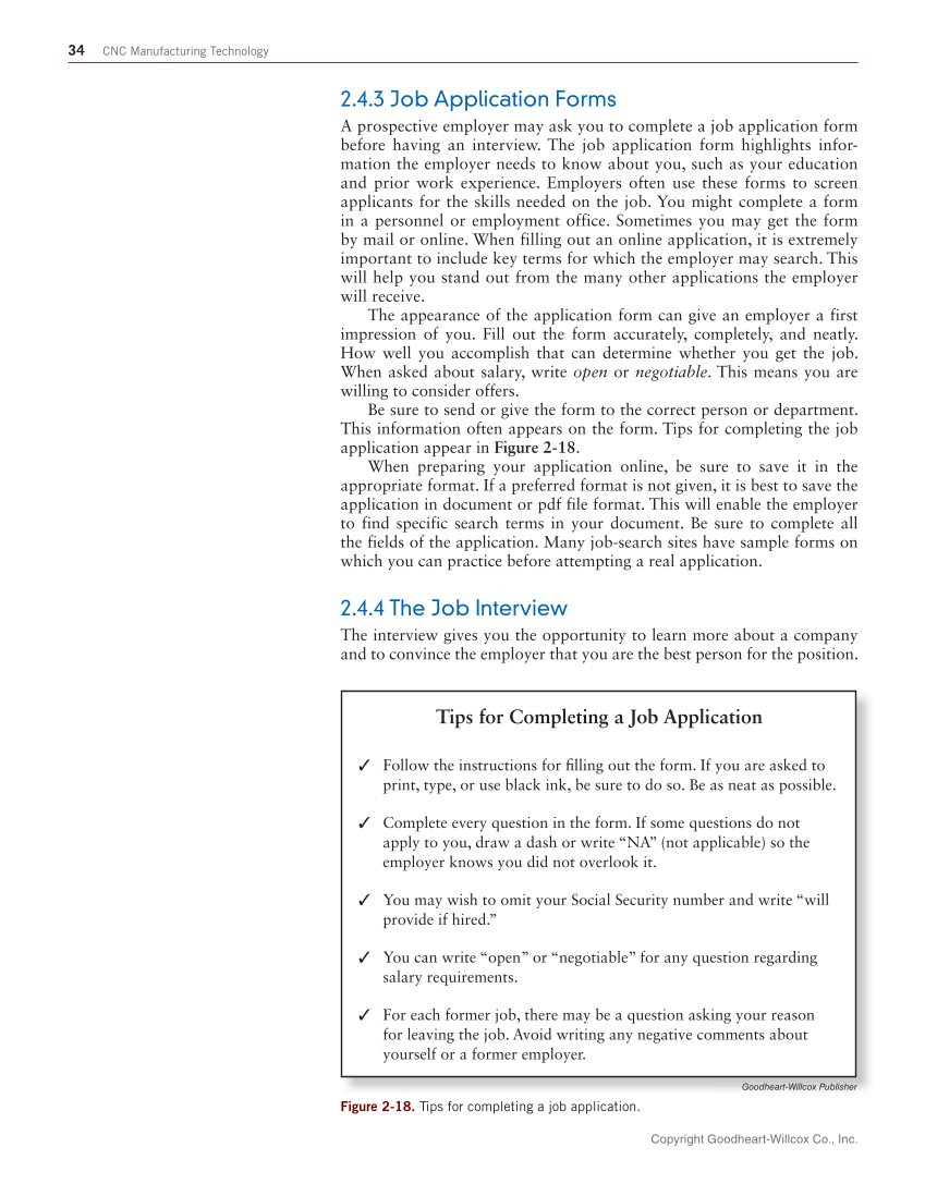 CNC Manufacturing Technology, 1st Edition page 34