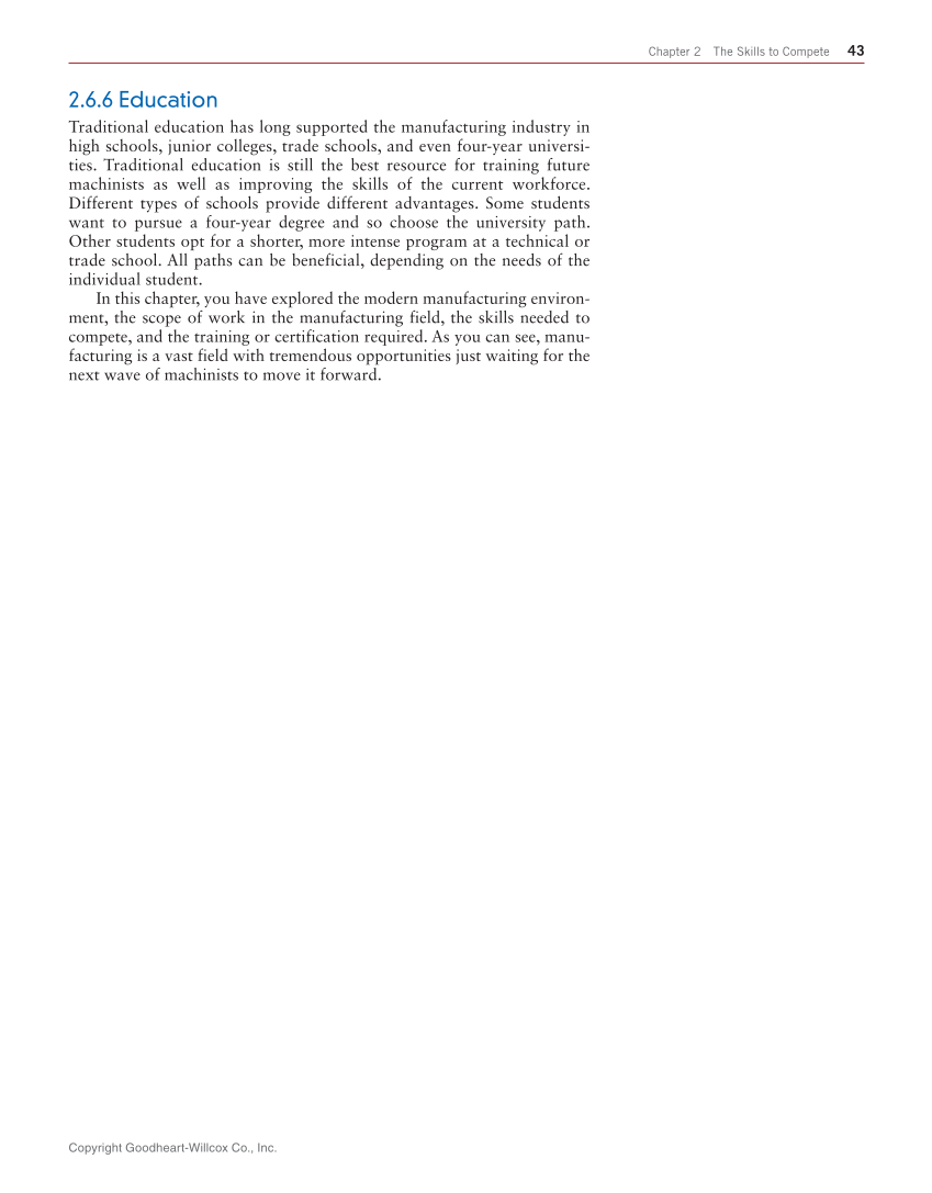 CNC Manufacturing Technology, 1st Edition page 43