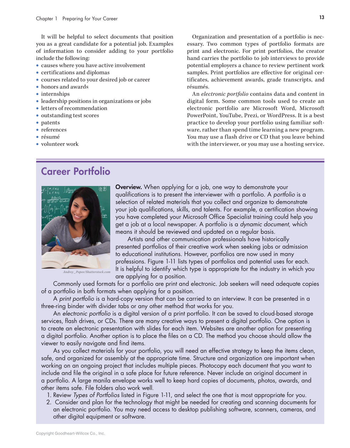 Connect to Your Career: Job-Search Skills for a Digital World, 2nd Edition page 13