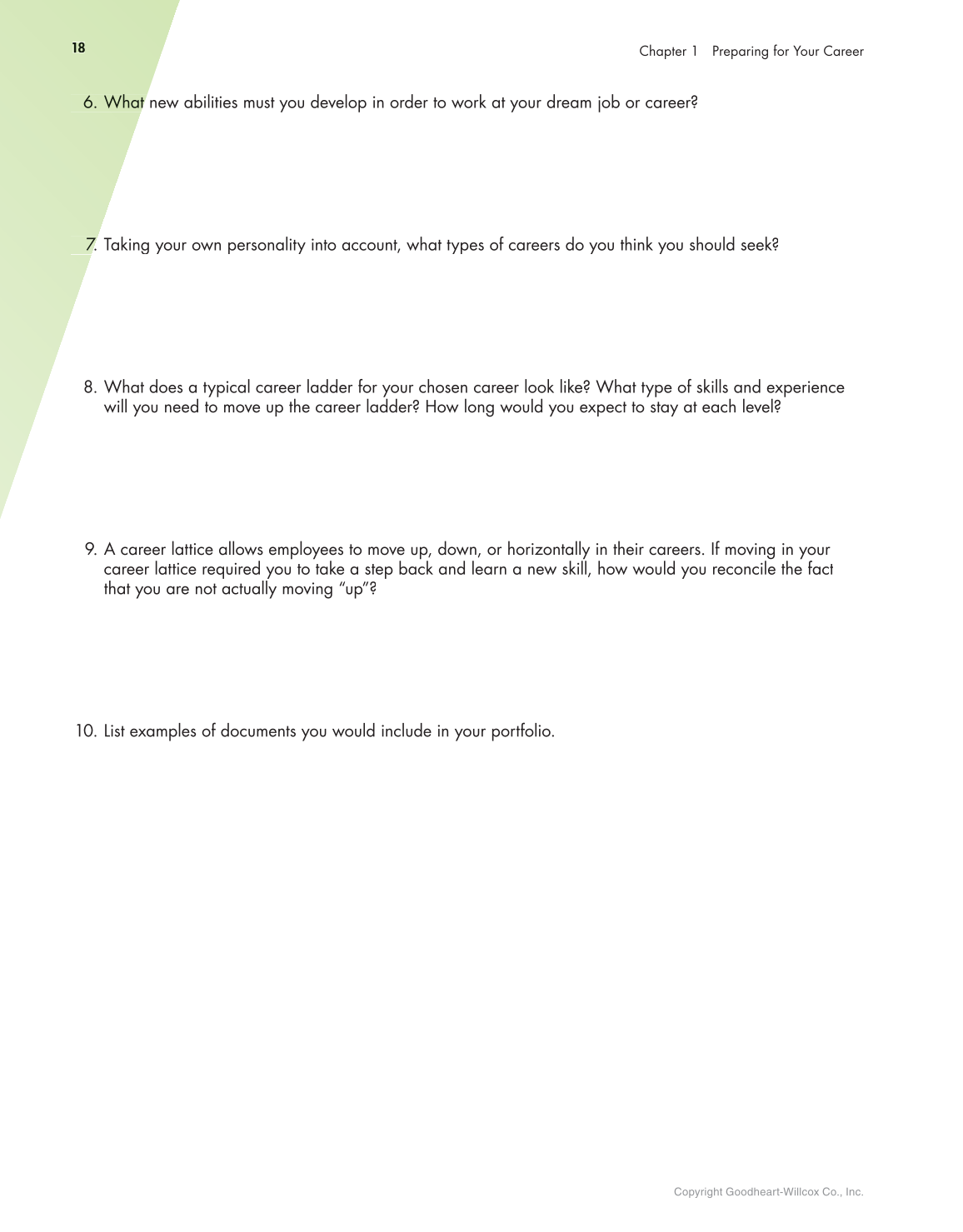Connect to Your Career: Job-Search Skills for a Digital World, 2nd Edition page 18