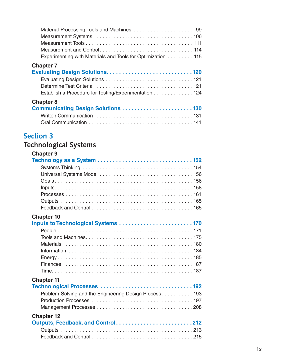 Foundations of Engineering & Technology, 7th Edition page ix