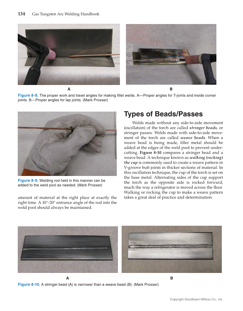 Gas Tungsten Arc Welding Handbook, 7th Edition page 134
