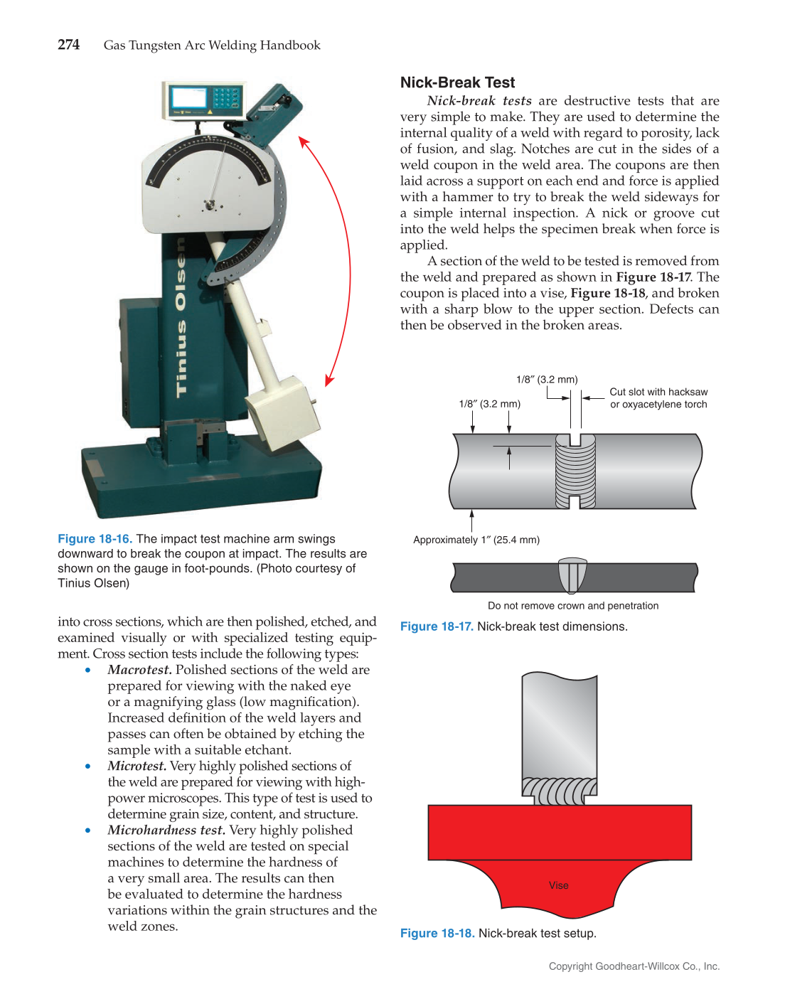 Gas Tungsten Arc Welding Handbook, 7th Edition page 274
