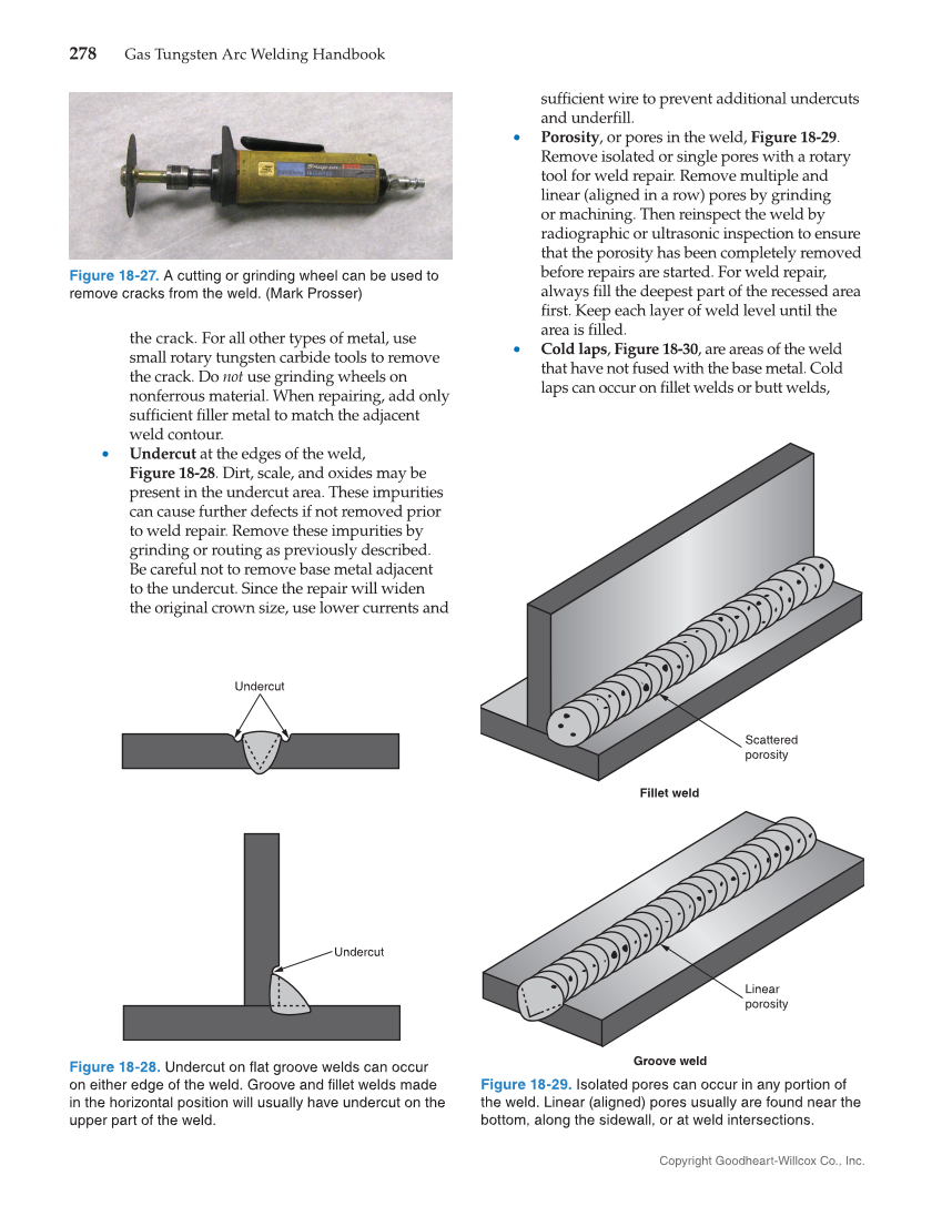 Gas Tungsten Arc Welding Handbook, 7th Edition page 278