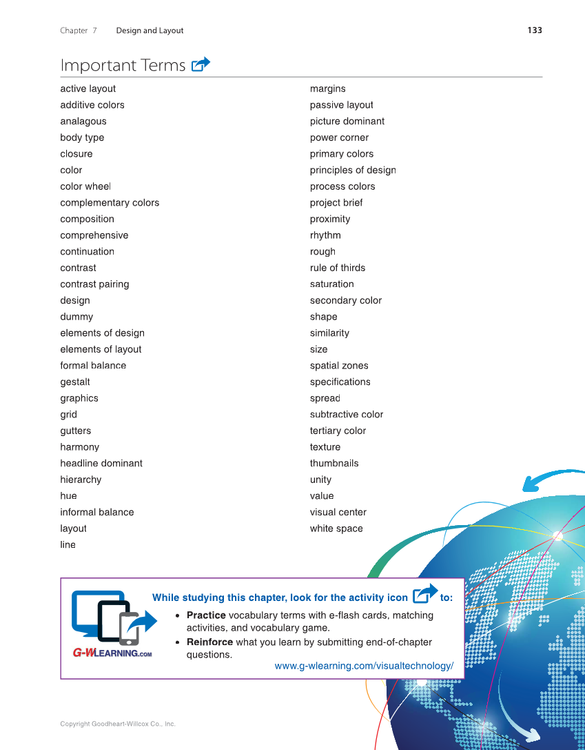 Graphic Communications: Digital Design and Print Essentials, 6th Edition page 133