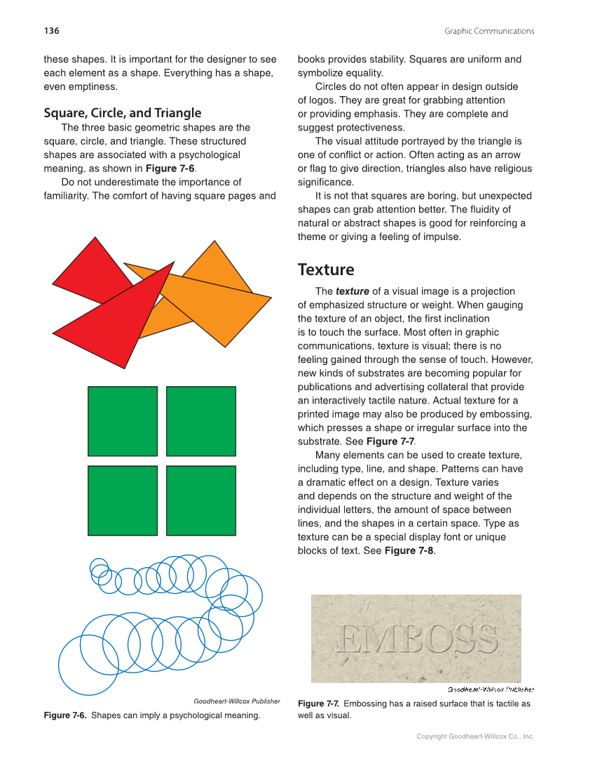 Graphic Communications: Digital Design and Print Essentials, 6th Edition page 136