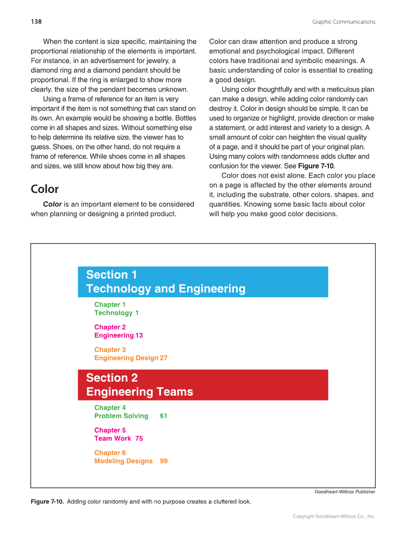 Graphic Communications: Digital Design and Print Essentials, 6th Edition page 138