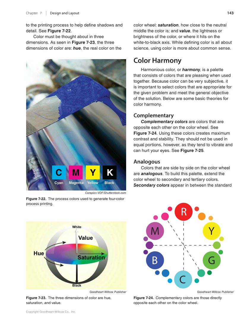 Graphic Communications: Digital Design and Print Essentials, 6th Edition page 143
