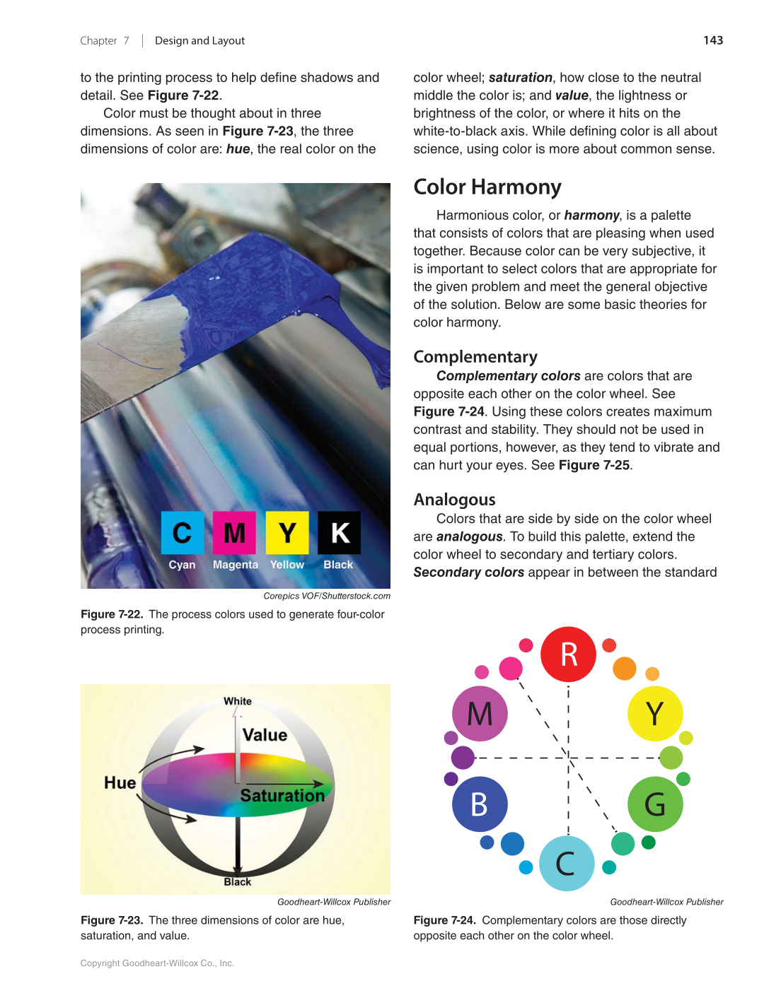 Graphic Communications: Digital Design and Print Essentials, 6th Edition page 143