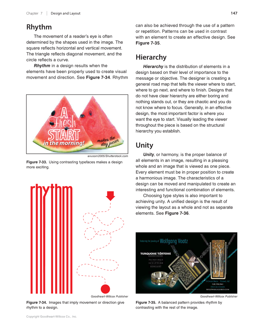 Graphic Communications: Digital Design and Print Essentials, 6th Edition page 147