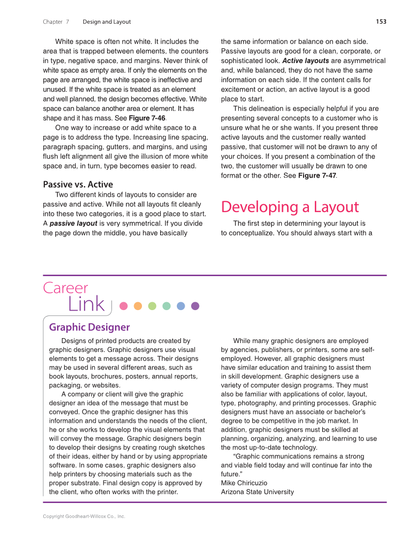 Graphic Communications: Digital Design and Print Essentials, 6th Edition page 153