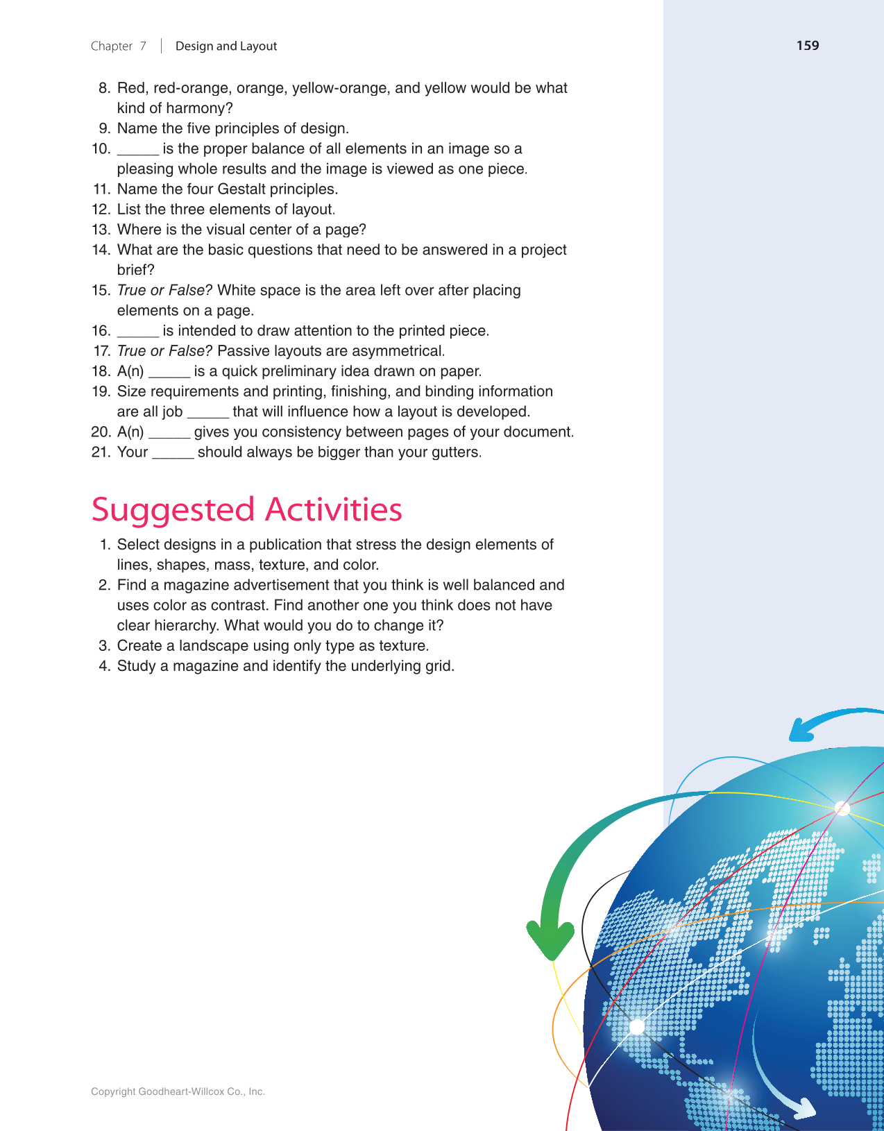 Graphic Communications: Digital Design and Print Essentials, 6th Edition page 159