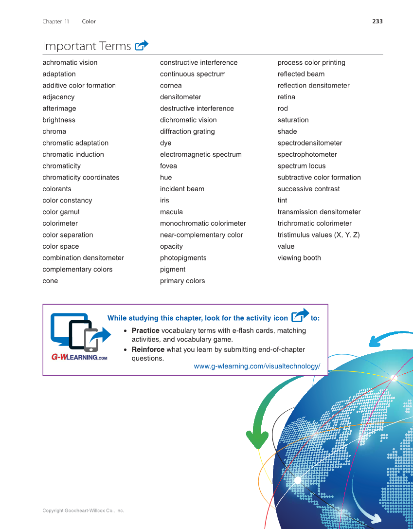 Graphic Communications: Digital Design and Print Essentials, 6th Edition page 233