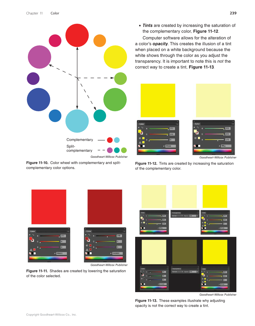 Graphic Communications: Digital Design and Print Essentials, 6th Edition page 239