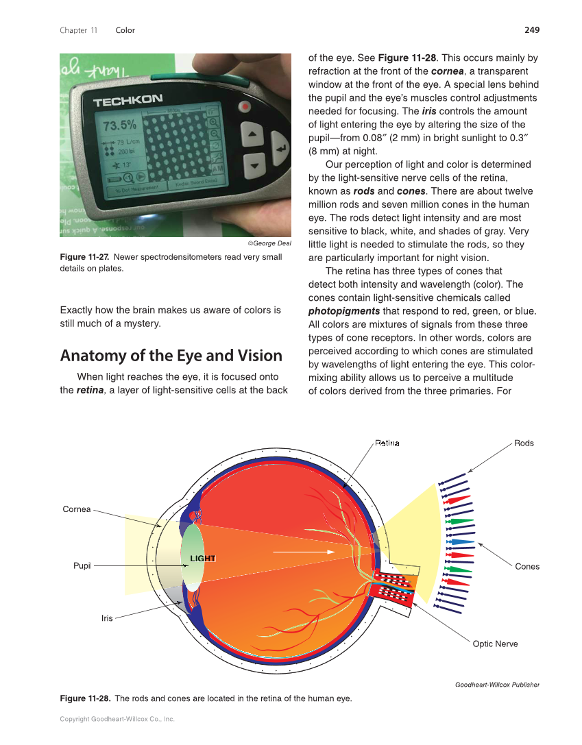 Graphic Communications: Digital Design and Print Essentials, 6th Edition page 249