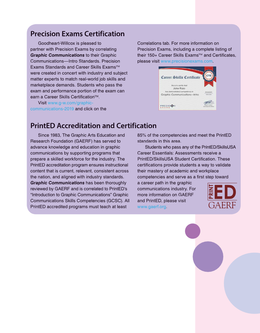 Graphic Communications: Digital Design and Print Essentials, 6th Edition page M7