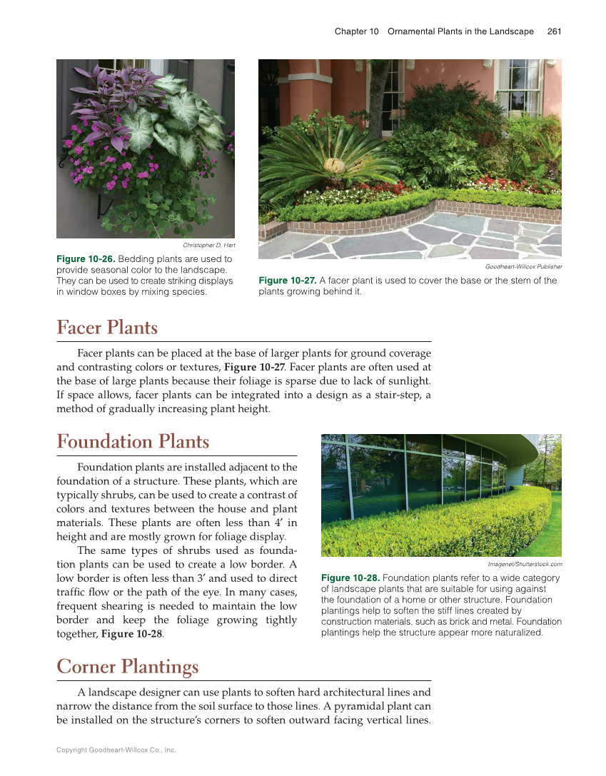 Landscape Design, Installation, and Management, 1st Edition page 261