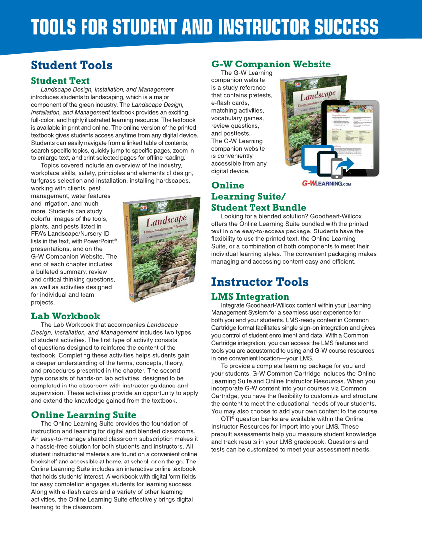 Landscape Design, Installation, and Management, 1st Edition page M4