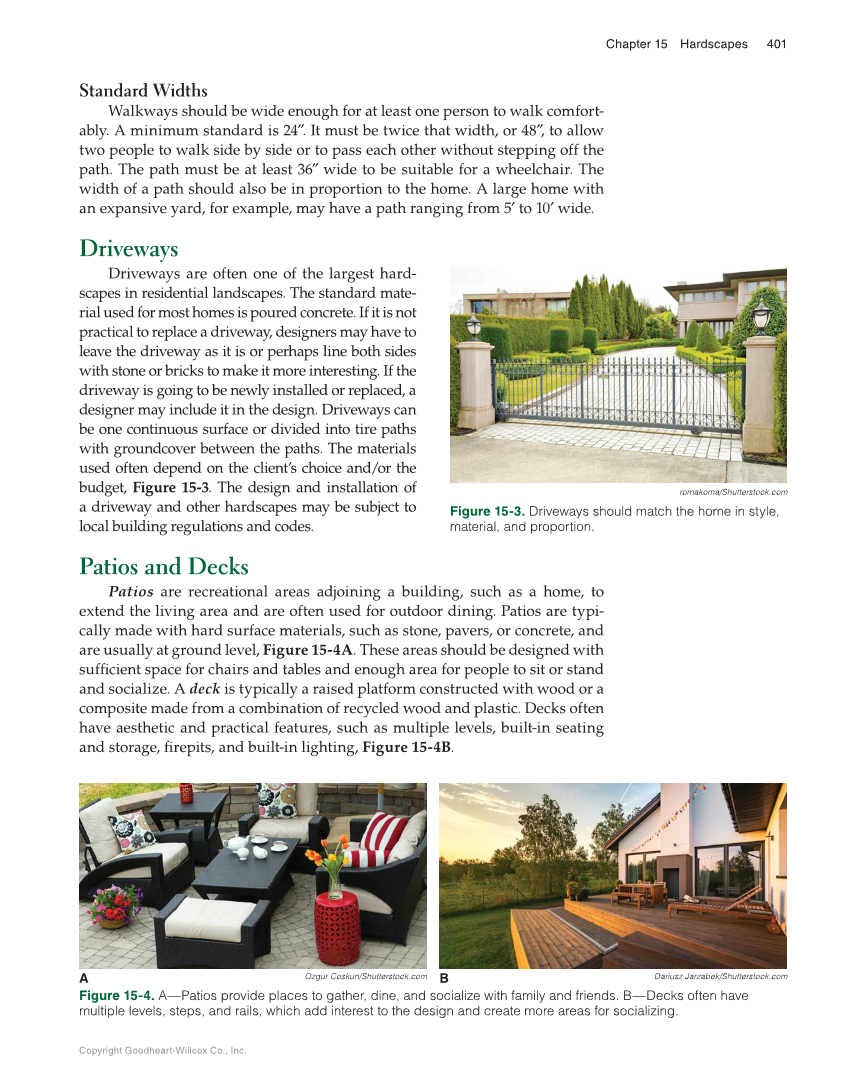 Landscape Design, Installation, and Management, 1st Edition page 401