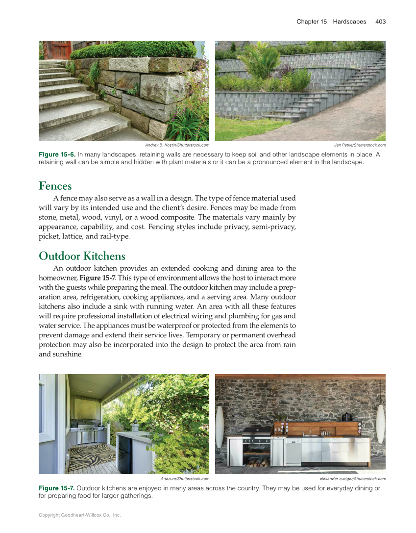 Landscape Design, Installation, and Management, 1st Edition page 403