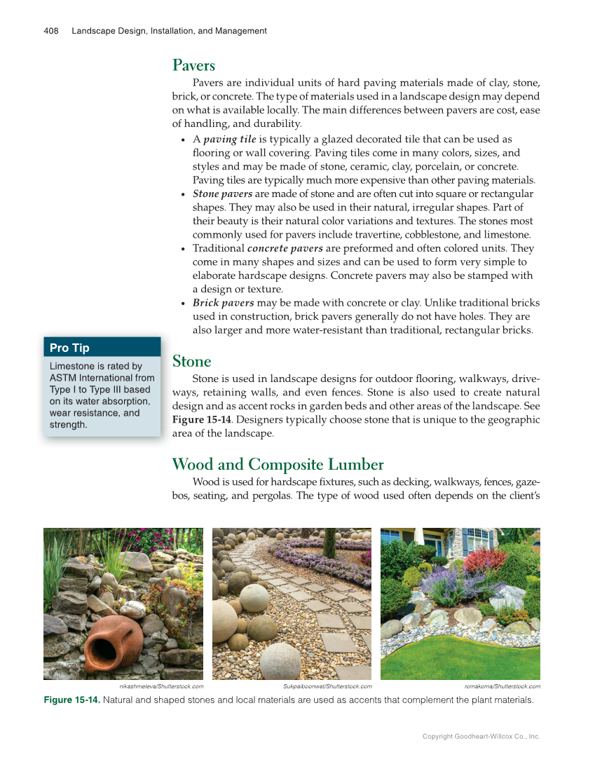 Landscape Design, Installation, and Management, 1st Edition page 408