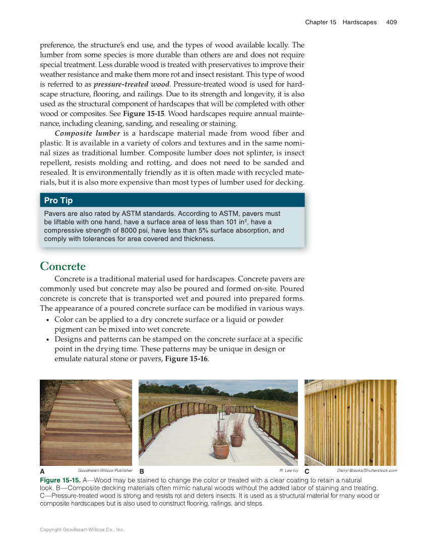 Landscape Design, Installation, and Management, 1st Edition page 409