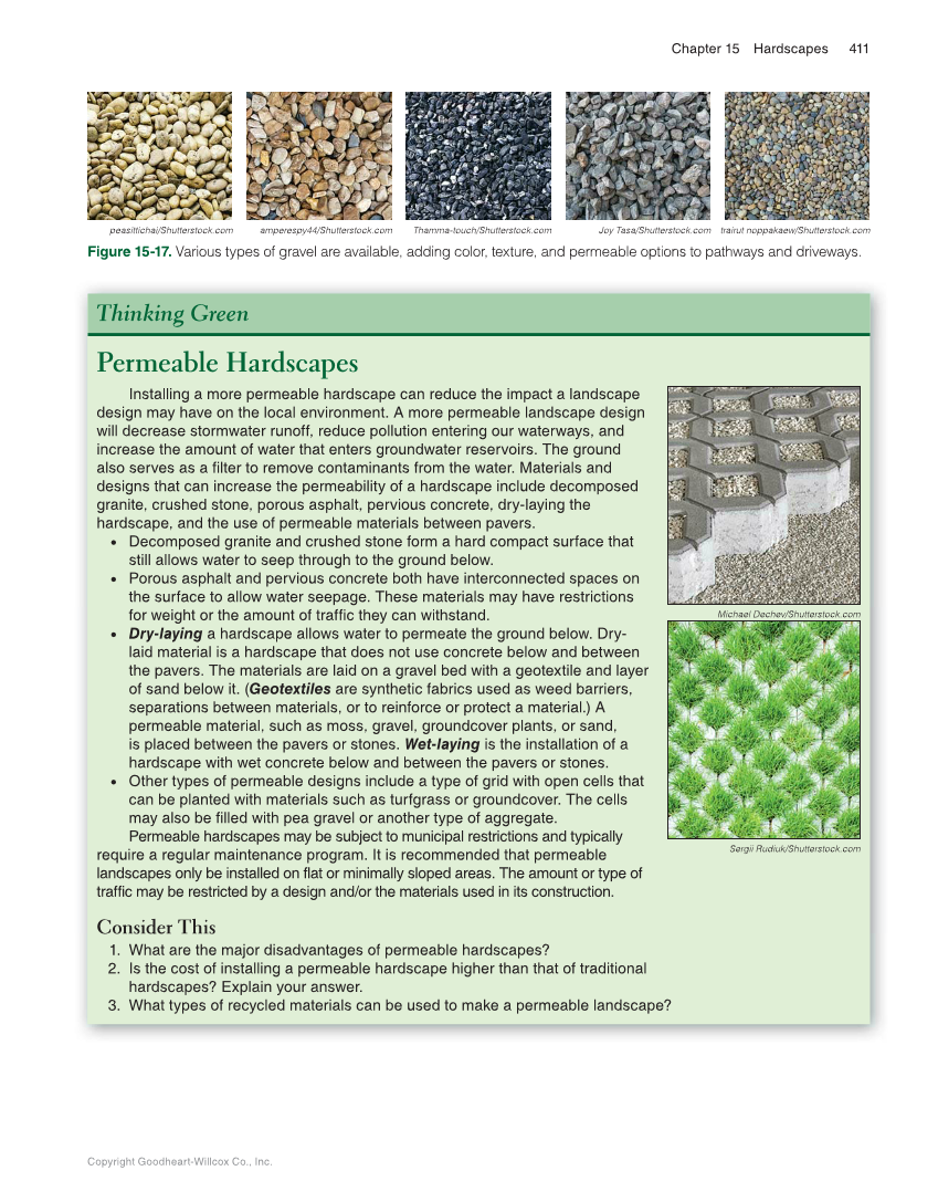 Landscape Design, Installation, and Management, 1st Edition page 411