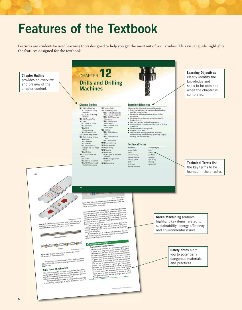 Machining Fundamentals, 10th Edition page x