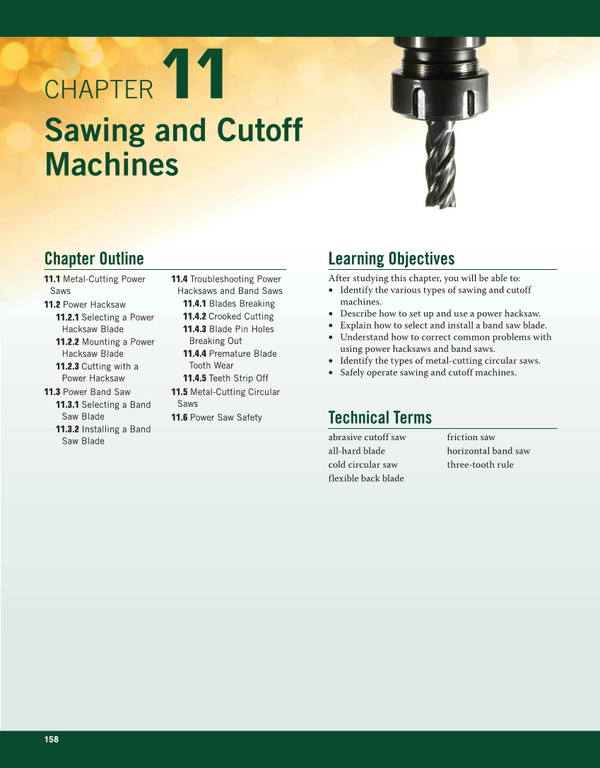 Machining Fundamentals, 10th Edition page 158