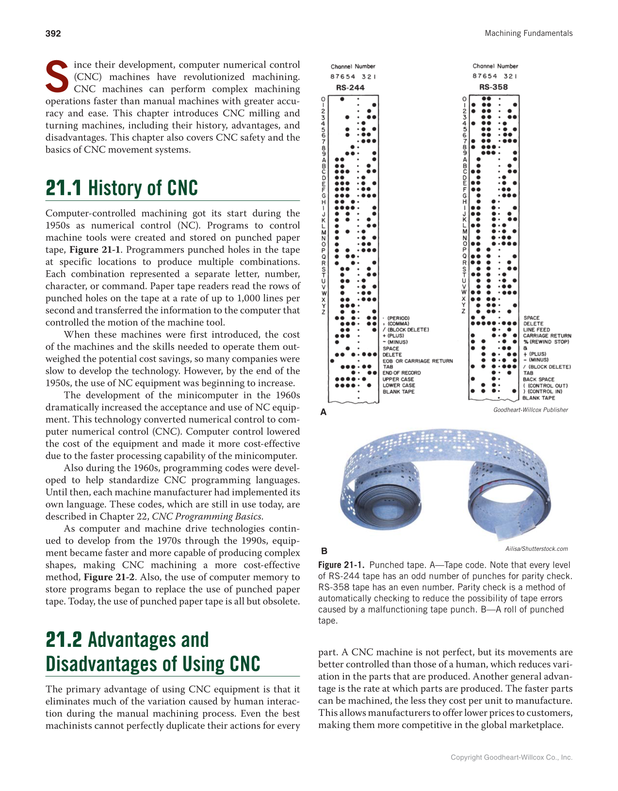 Machining Fundamentals, 10th Edition page 392