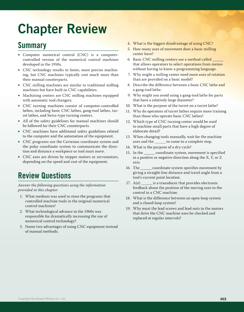 Machining Fundamentals, 10th Edition page 403