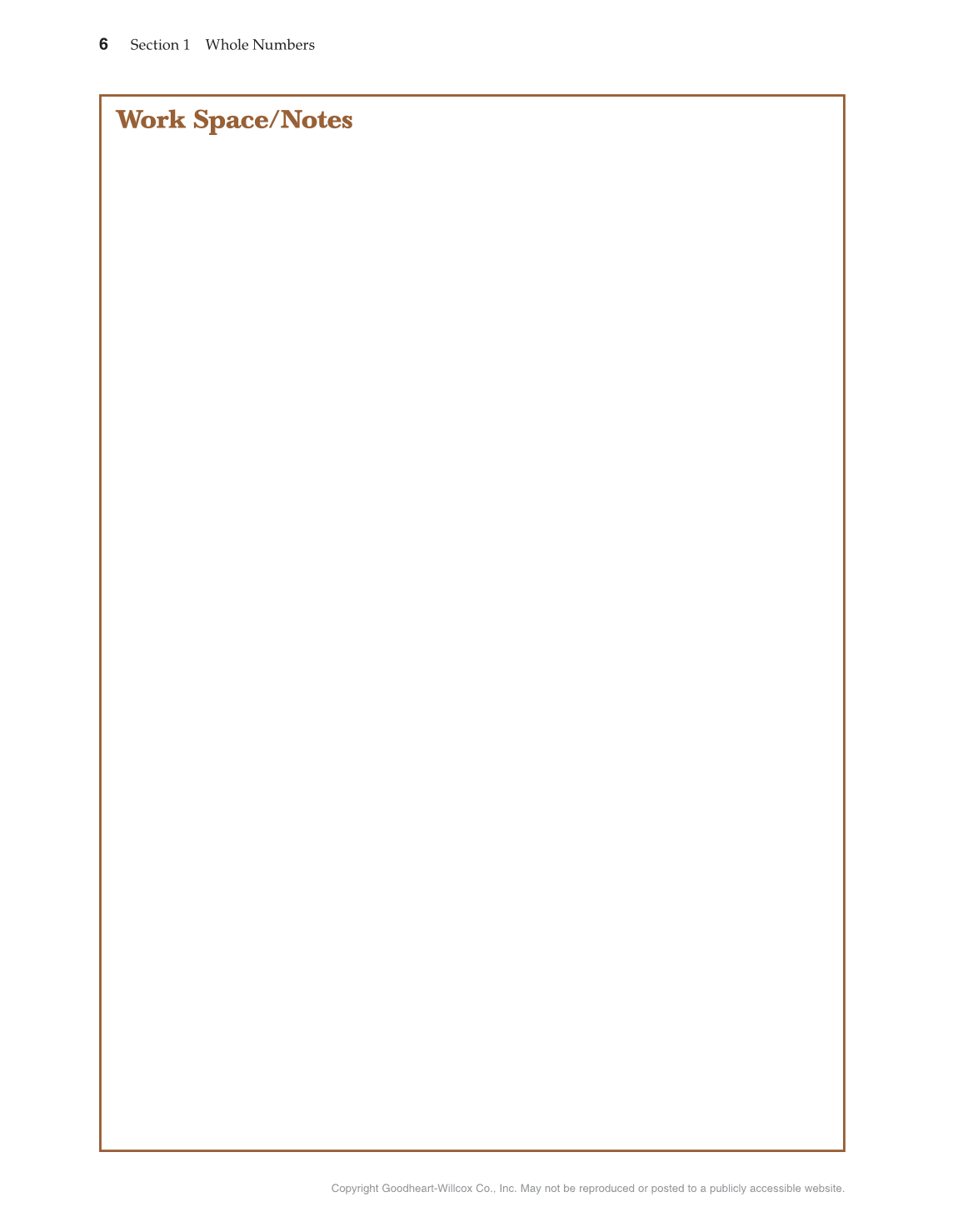 Math for Carpentry and Construction, 1st Edition page 6