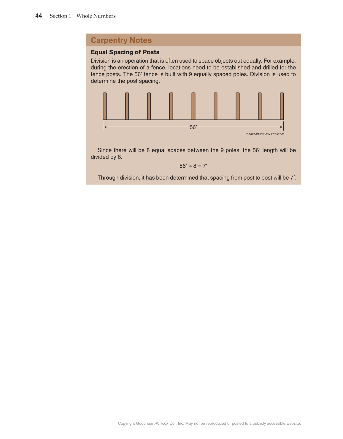 Math for Carpentry and Construction, 1st Edition page 44