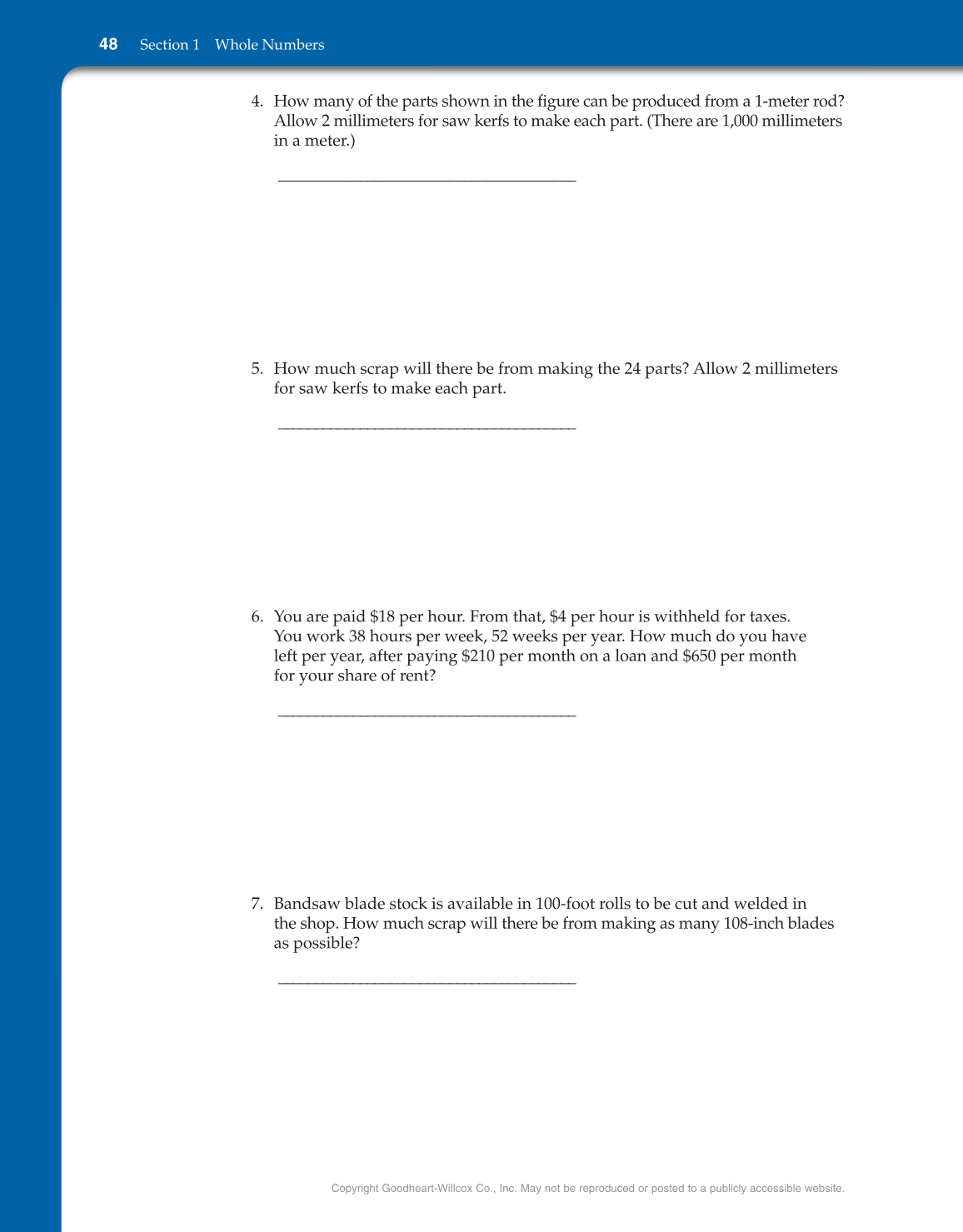 Math for Machinists, 1st Edition page 48