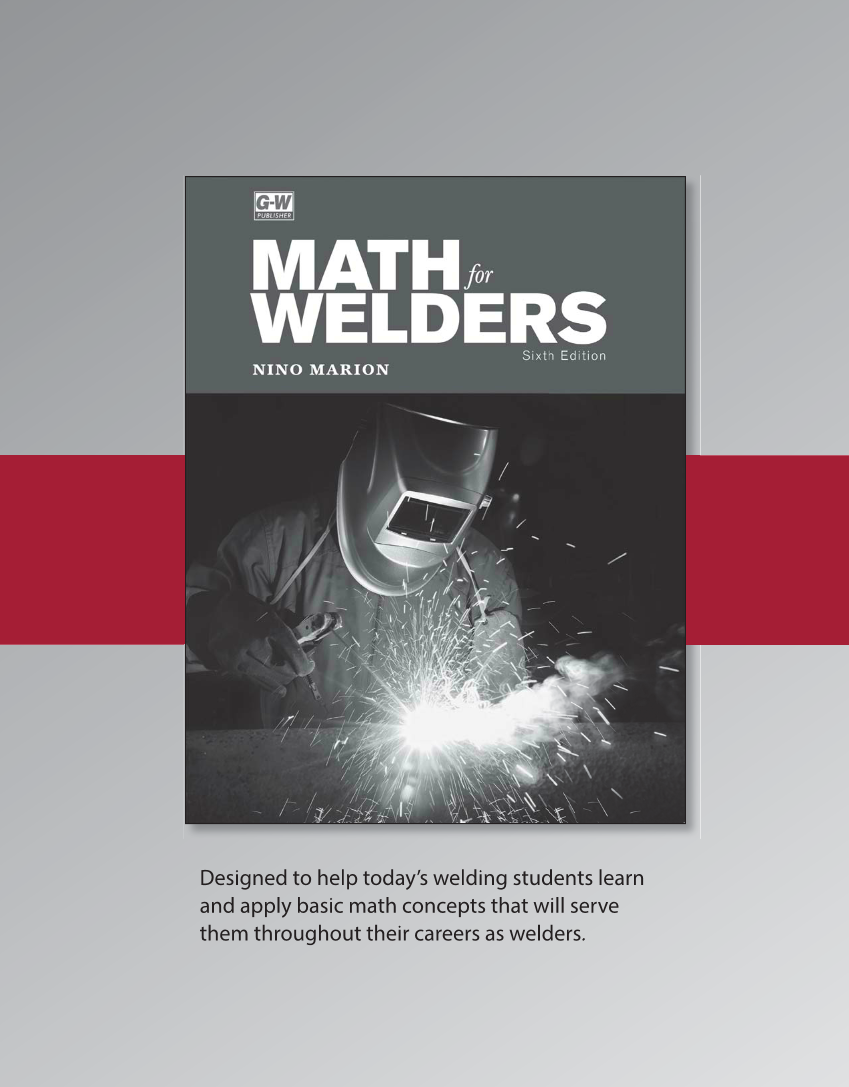 Math for Welders, 6th Edition page M1