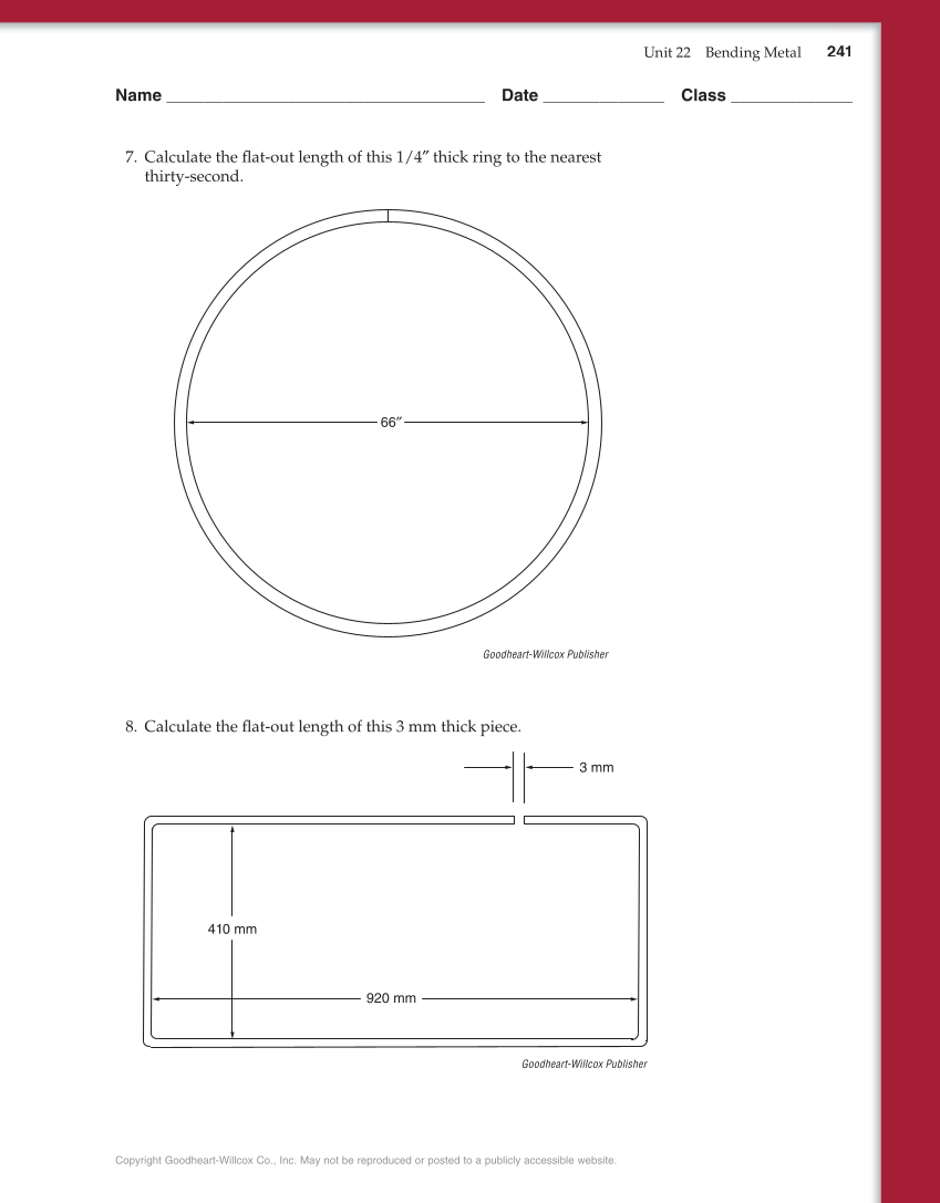 Math for Welders, 6th Edition page 241