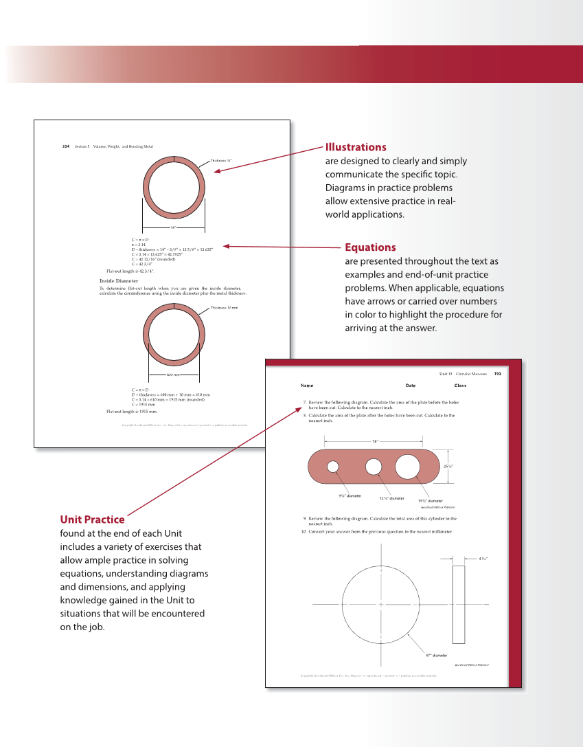 Math for Welders, 6th Edition page M5