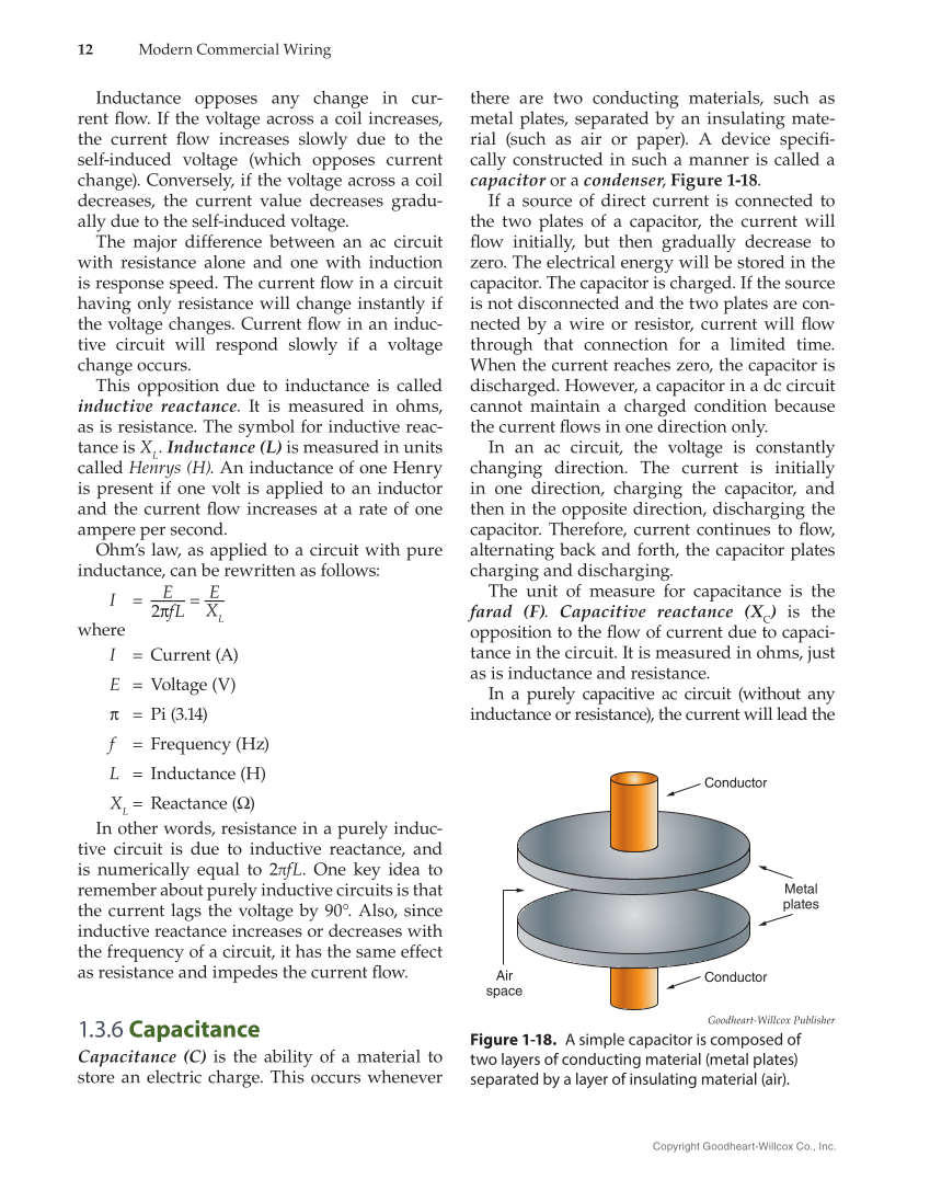 Modern Commercial Wiring, 8th Edition page 12
